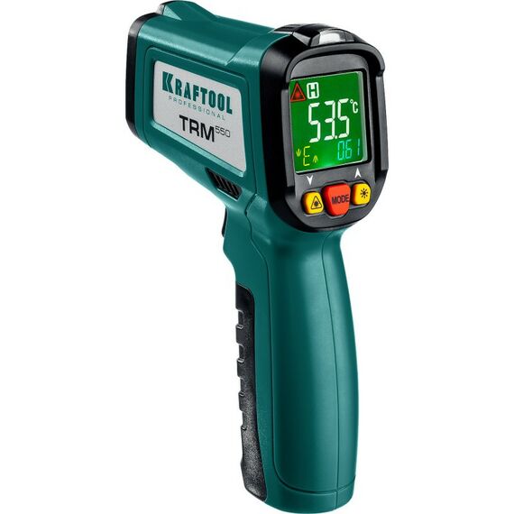 Пирометры (термометры): Пирометр инфракрасный KRAFTOOL TRM-550 -50°С +550°С [45705-550] фотографии