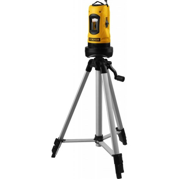 Нивелиры: Нивелир лазерный STAYER SLL-2 крест, штатив, кейс [34960-H2] фотографии