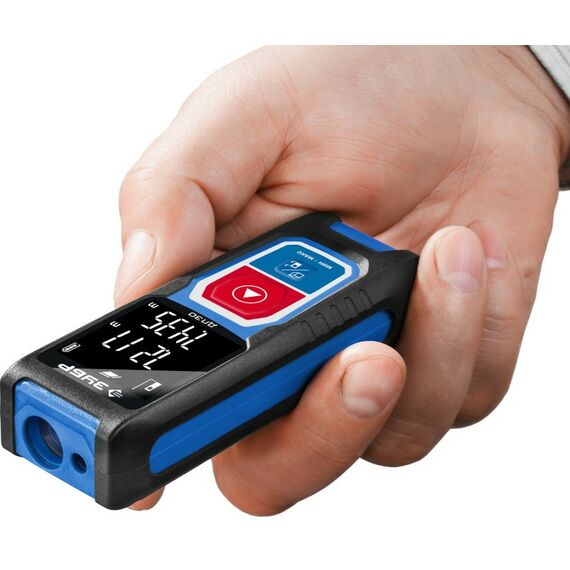 Дальномеры: Лазерный дальномер Зубр Профессионал ДЛ-30 точность 3мм, дальность 30м, класс защиты IP54 [34927] фотографии