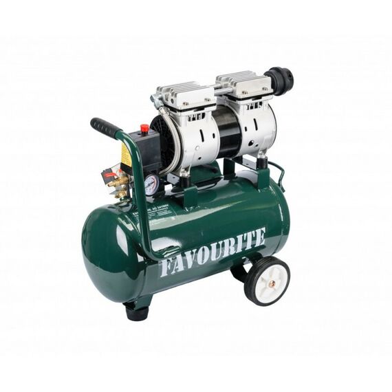 Компрессоры: Компрессор поршневой безмасленный Favourite AC 2416 NV 1600Вт, 24л, 160л/мин фотографии