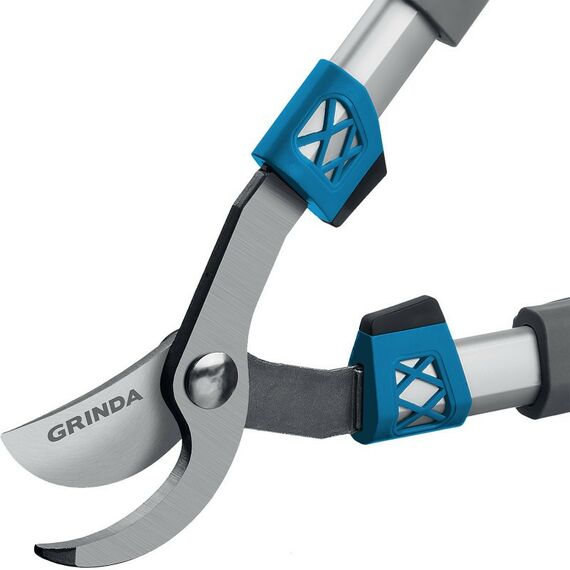 Кусторезы, ножницы, секаторы: Сучкорез с коваными лезвиями GRINDA F-900T плоскостной, телескопический [424510] фотографии