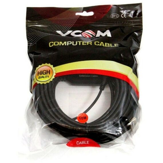 Переходники, разветвители: Удлинитель VCOM CU827-10m USB A->A 3.0 10м активный фотографии
