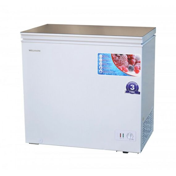 Морозильные камеры: Морозильный ларь WILLMARK CF-250G объем 225л, две корзины, до -24, 902x575x888 мм фотографии