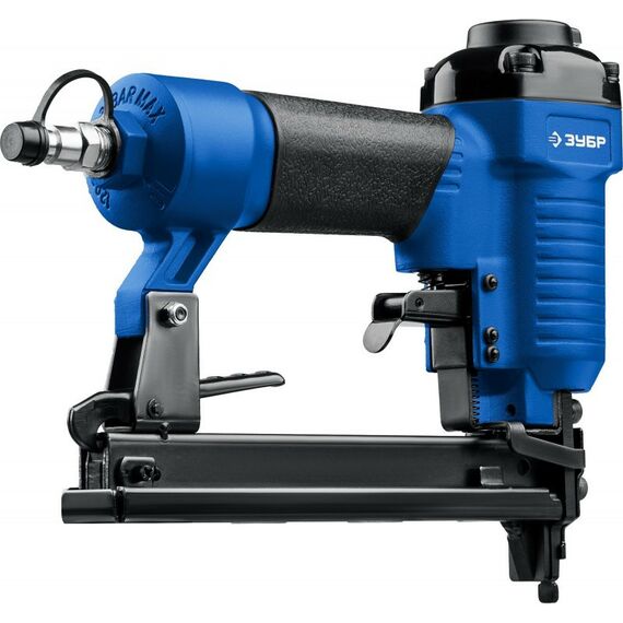 Пневмостеплеры: Пневматический степлер (скобозабиватель) Зубр Профессионал 53F-22 скобы тип 53F (10-22 мм) [31935] фотографии