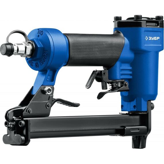 Пневмостеплеры: Пневматический степлер (скобозабиватель) Зубр Профессионал Т80 скобы тип 80 (6-16 мм) [31938] фотографии