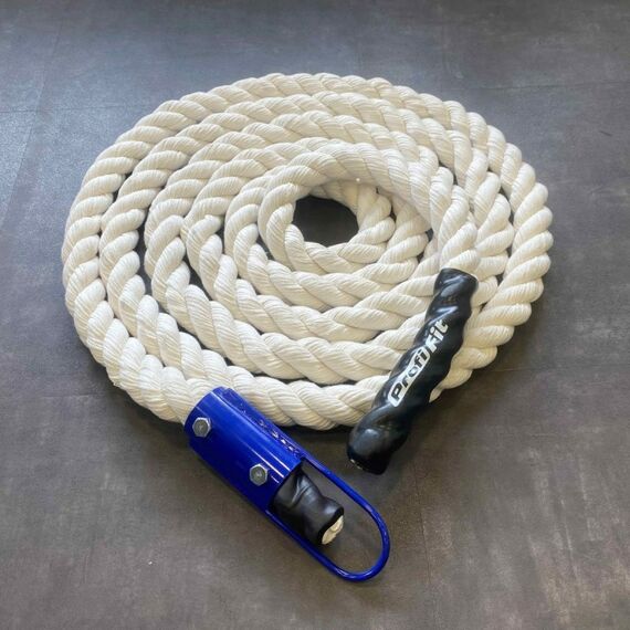 Оборудование для спортивных залов:  Канат для лазания (хб) D30 мм, 7 м PROFI-FIT фотографии