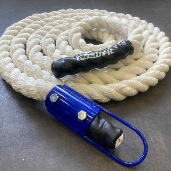 Оборудование для спортивных залов:  Канат для лазания (хб) D30 мм, 7 м PROFI-FIT фотографии