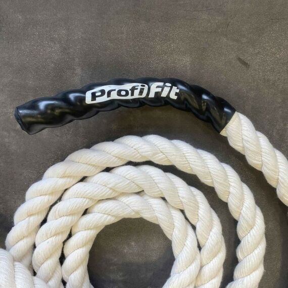 Оборудование для спортивных залов:  Канат для перетягивания (хб) D30 мм, 8 м PROFI-FIT фотографии