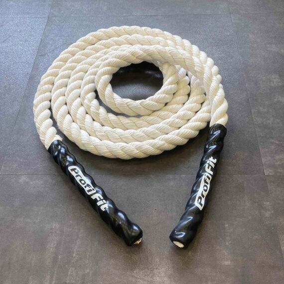 Оборудование для спортивных залов:  Канат для перетягивания (хб) D30 мм, 9 м PROFI-FIT фотографии