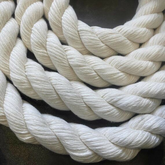 Оборудование для спортивных залов:  Канат для перетягивания (хб) D40 мм, 9 м PROFI-FIT фотографии