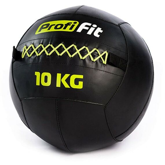 Фитнес оборудование:  Медицинбол набивной (Wallball) PROFI-FIT 10 кг фотографии