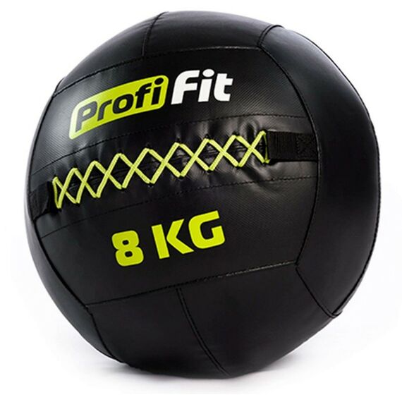 Фитнес оборудование:  Медицинбол набивной (Wallball) PROFI-FIT 8 кг фотографии