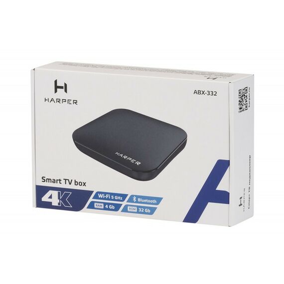 ТВ-приставки: Смарт-ТВ приставка HARPER ABX-332 фотографии