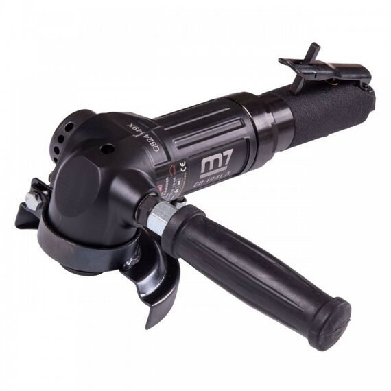 Пневмошлифмашины: Пневматическая угловая шлифовальная машина (УШМ) MIGHTY SEVEN QB-194L 100 мм, 12000 об/мин, с рычажным выключателем фотографии