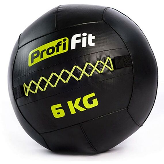 Фитнес оборудование:  Медицинбол набивной (Wallball) PROFI-FIT 6 кг фотографии