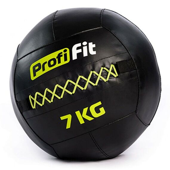Фитнес оборудование:  Медицинбол набивной (Wallball) PROFI-FIT 7 кг фотографии
