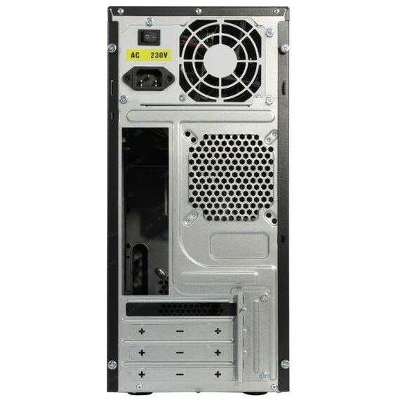 Корпуса компьютерные: Корпус PowerMAN ES722 Black Minitower 400W 2*USB 2.0, HD, Audio mATX [6111491] фотографии