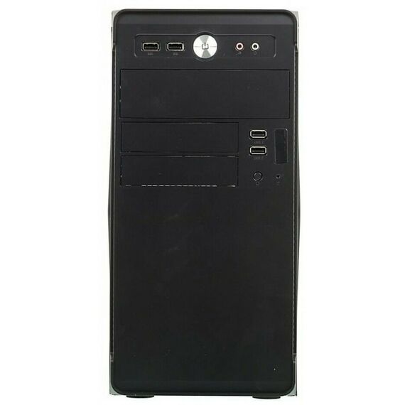 Корпуса компьютерные: Корпус Accord ACC-B022 черный без БП mATX 1x80mm 1x92mm 2x120mm 4xUSB2.0 audio фотографии