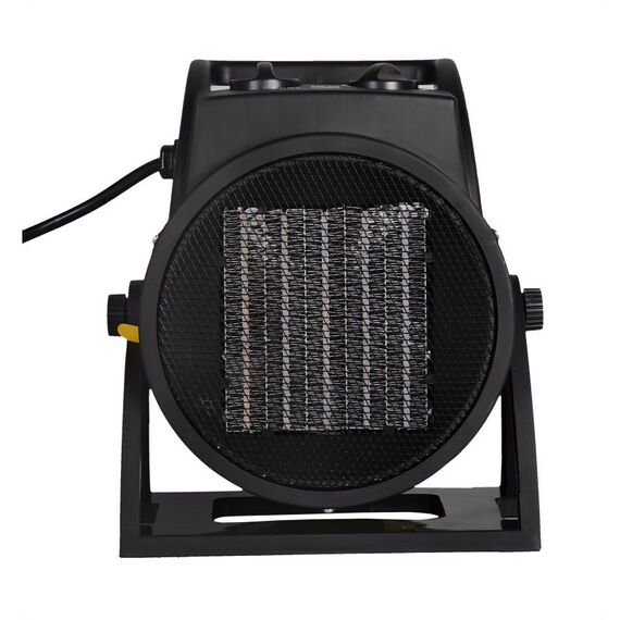 Тепловые пушки: Тепловая электрическая пушка Eurolux ТЭПК-EU-3000K керамический нагревательный элемент, круглая [67/1/37] фотографии