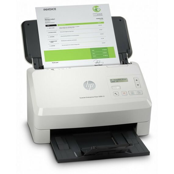 Сканеры: Сканер HP ScanJet Enterprise Flow 5000 s5 потоковый, протяжный, А4, 130 стр/мин [6FW09A] фотографии