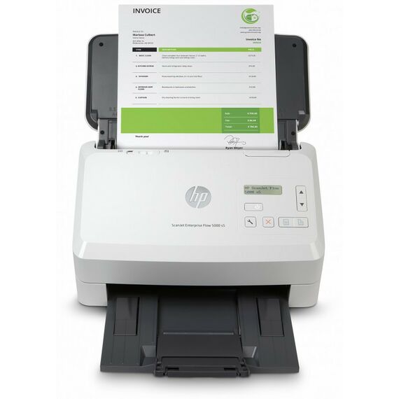 Сканеры: Сканер HP ScanJet Enterprise Flow 5000 s5 потоковый, протяжный, А4, 130 стр/мин [6FW09A] фотографии