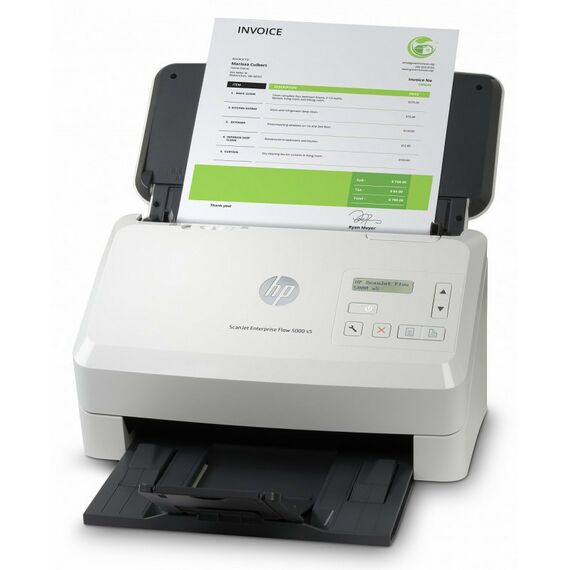 Сканеры: Сканер HP ScanJet Enterprise Flow 5000 s5 потоковый, протяжный, А4, 130 стр/мин [6FW09A] фотографии