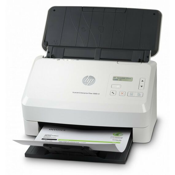 Сканеры: Сканер HP ScanJet Enterprise Flow 5000 s5 потоковый, протяжный, А4, 130 стр/мин [6FW09A] фотографии