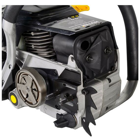 Бензопилы: Бензопила Huter BS-6218 4.5 л.с., шина 45 см, толщина звена 1.5 мм, шаг цепи 8.3 мм (0,325"), антивибрационная система, тормоз цепи, автоматическая смазка цепи [70/6/22] фотографии