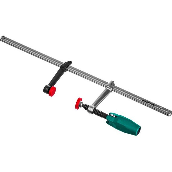 Тиски, струбцины, наковальни, верстаки: Струбцина KRAFTOOL UNIVERSAL UF-400/80 тип F 400/80 мм [32018-080-400] фотографии