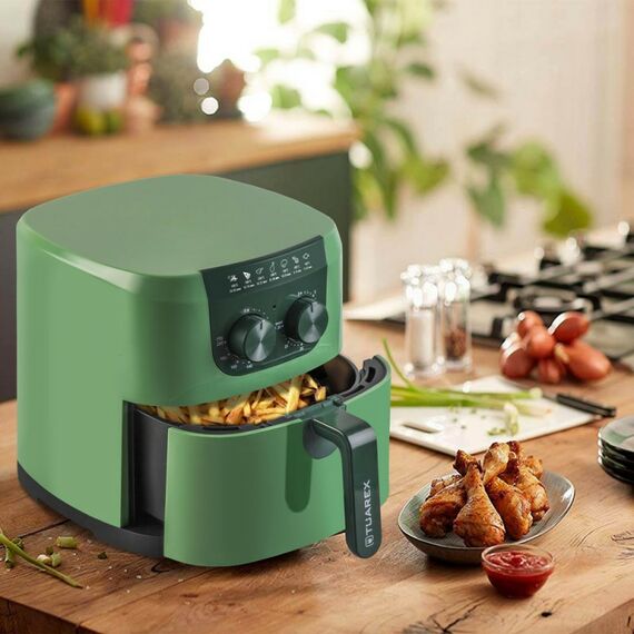 Аэрогрили: Аэрогриль Tuarex AG-3001 цвет фисташковый, 1800 Вт [90315] фотографии