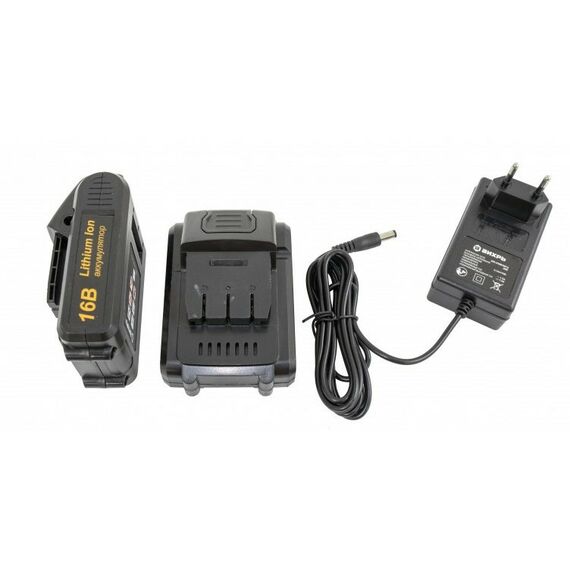 Дрели и шуруповерты: Дрель-шуруповерт аккумуляторная Вихрь ДА-16Л-2К безударный, быстрозажимной, 400/1400 об/мин, 42/20 Нм, 16 В, 2 А*ч, 1.3 кг, кейс [72/14/32] фотографии