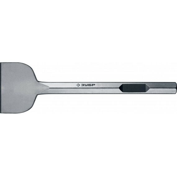 Буры, пики, коронки, сверла: Зубило лопаточное Зубр Профессионал 125 х 400 мм БУРАН HEX 28 [29372-125-400] фотографии