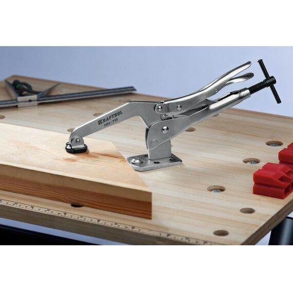 Тиски, струбцины, наковальни, верстаки: Зажимная струбцина KRAFTOOL HH-70 90/70 мм [32220] фотографии