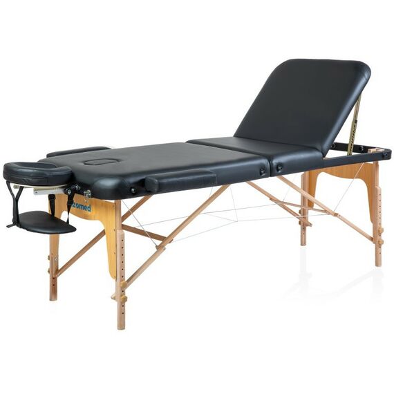 Массажные столы:  Массажный складной стол Mizomed Premium 3 черный фотографии