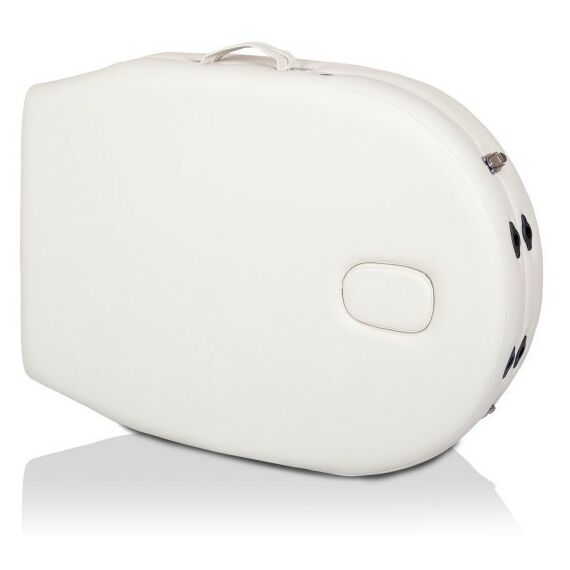 Массажные столы:  Массажный складной стол Mizomed Premium Oval 2 крем фотографии