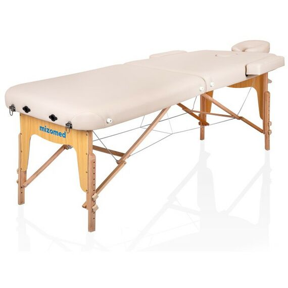 Массажные столы:  Массажный складной стол Mizomed Premium Pro 2 бежевый фотографии