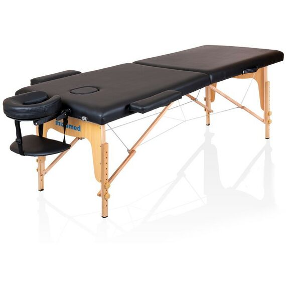 Массажные столы:  Массажный складной стол Mizomed Standart 2 черный фотографии