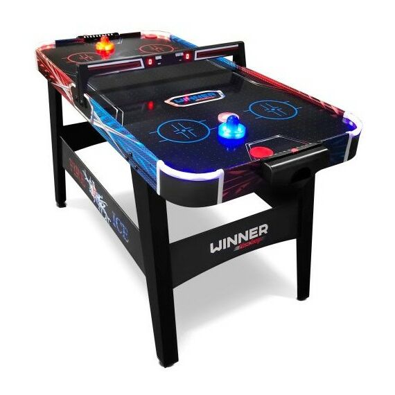 Аэрохоккей: Игровой стол - аэрохоккей Winner Fire & Ice 4ф фотографии