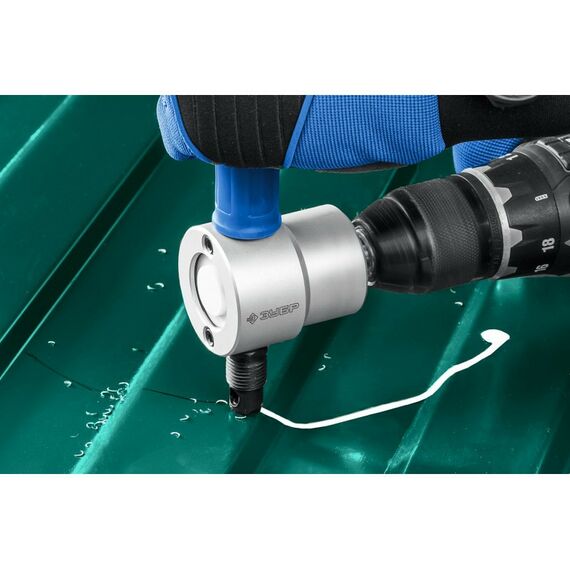 Ножницы по металлу: Насадка-ножницы Зубр СВЕРЧОК для реза листового металла, на карточке [23293] фотографии