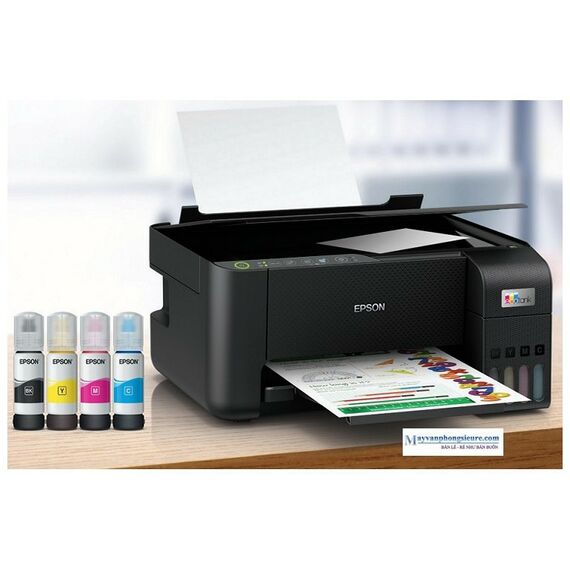 Многофункциональные устройства: МФУ Epson EcoTank L3210 A4, струйное МФУ, 33стр/мин, 5760x1440dpi, 4 краски, USB2.0 фотографии