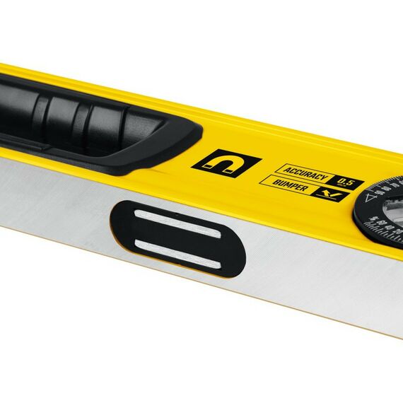 Строительные уровни: Уровень магнитный STAYER ProStabil Magnet 2000 мм с двумя фрезерованными поверхностями [3480-200] фотографии