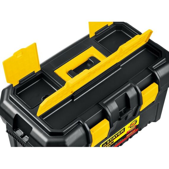 Ящики и сумки для инструмента: Ящик для инструмента STAYER TITAN-22 пластиковый [38016-22] фотографии