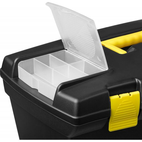 Ящики и сумки для инструмента: Ящик для инструмента STAYER VEGA-24 пластиковый [38105-21_z03] фотографии