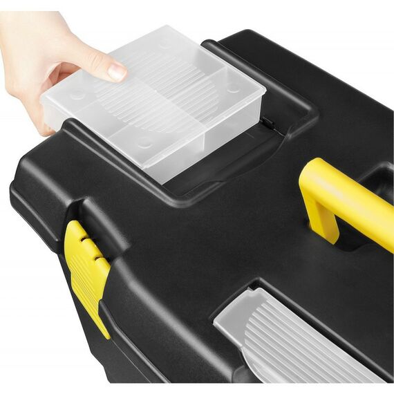 Ящики и сумки для инструмента: Ящик для инструмента STAYER VEGA-24 пластиковый [38105-21_z03] фотографии