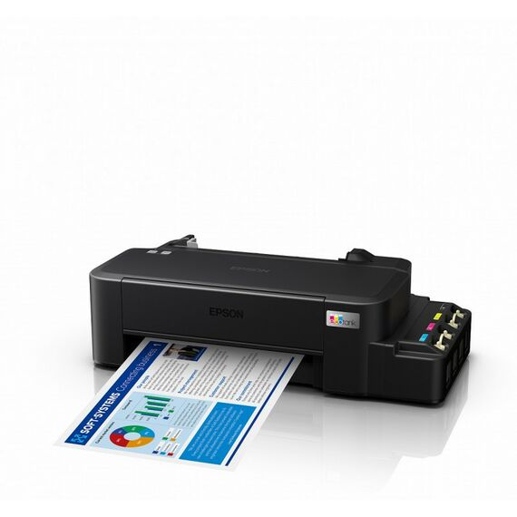 Струйные принтеры: Струйный принтер Epson EcoTank L121 A4, струйный, 9 стр/мин, 720 dpi, 4 краски, USB2.0 фотографии