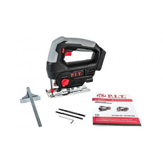 Лобзики: Лобзик аккумуляторный P.I.T. PST20H-70A SOLO 20В, пропил 70мм, 0-2400 ход/мин, быстрозажимн., коробка, без АКБ и ЗУ фотографии