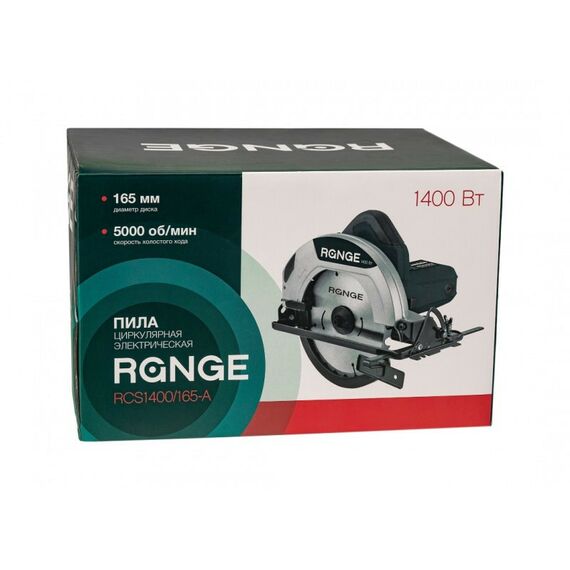 Дисковые пилы (циркулярные): Циркулярная пила электрическая RANGE RCS1400/165-A фотографии