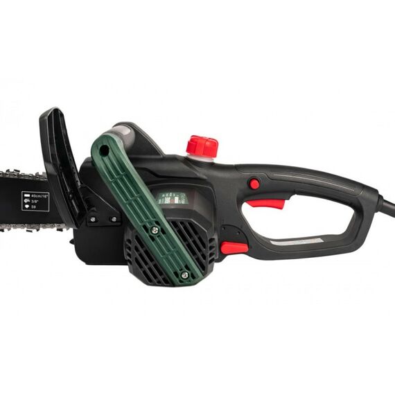 Цепные пилы: Пила цепная электрическая RANGE RECS2000-A 2000Вт, 16"/40см, 3/8", 4800об/мин, авт.смазка цепи фотографии