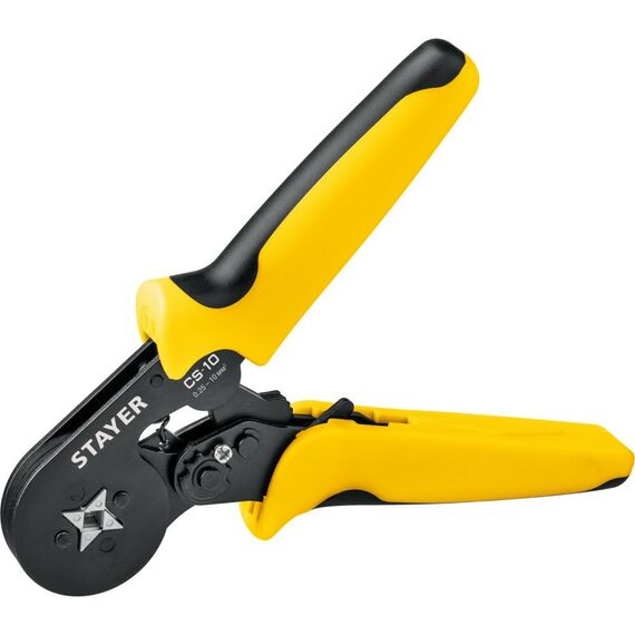 Электромонтажный инструмент: Пресс-клещи STAYER Professional CS-10 для втулочных наконечников 0.25 - 10 мм.кв [44447] фотографии