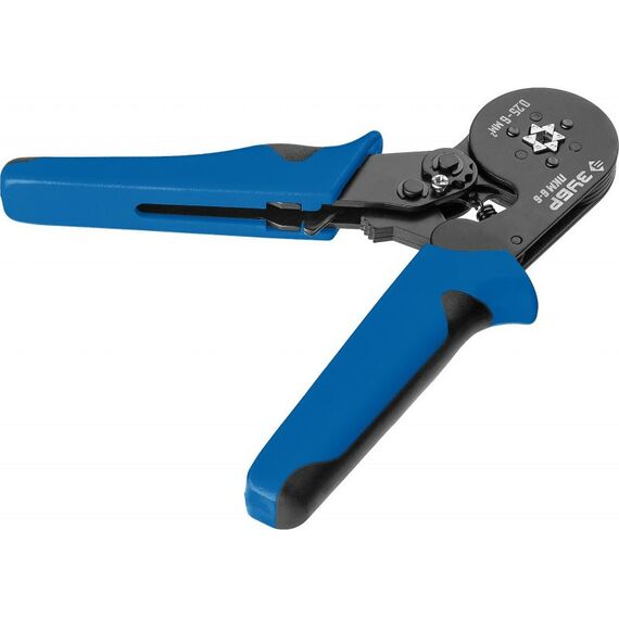 Электромонтажный инструмент: Пресс-клещи Зубр Профессионал ПКМ-6-6 для втулочных наконечников 0.25 - 6 мм.кв [22654_z01] фотографии